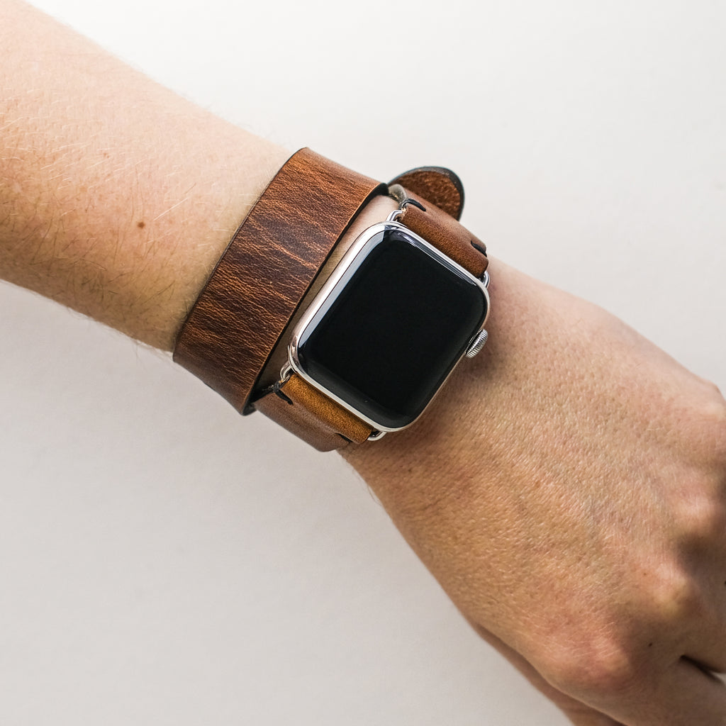 Apple Watch Brown Leather Band  Brown Leather Apple Watch Band