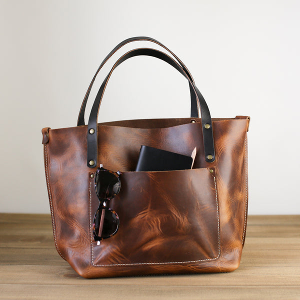 Market Tote in English Tan - Choice Goods Co.