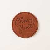 Cheers Y'all Coaster Set of 4 - Choice Goods Co.