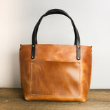 Market Tote in Brown Nut - Choice Goods Co.